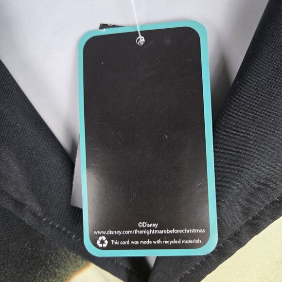 Disney Nightmare Before Christmas Button Shirt Men's S Sublimated Hill Scene - Picture 7 of 8